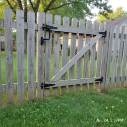 Gate proof photo verification example